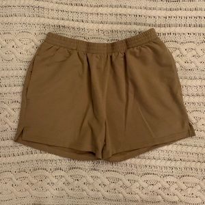 Tan shorts